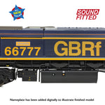 Bachmann 50-003ASF OO Gauge Class 66/7 66777 'Annette' GBRf Europorte (Sound Fitted)
