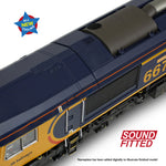 Bachmann 50-003ASF OO Gauge Class 66/7 66777 'Annette' GBRf Europorte (Sound Fitted)