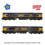 Bachmann 50-003ASFX OO Gauge Class 66/7 66777 'Annette' GBRf Europorte (Sound Fitted Deluxe)