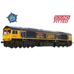 Bachmann 50-003SF OO Gauge Class 66/7 66761 'Wensleydale Railway Association' GBRf Europorte (Sound Fitted)