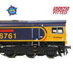 Bachmann 50-003SF OO Gauge Class 66/7 66761 'Wensleydale Railway Association' GBRf Europorte (Sound Fitted)