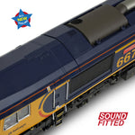 Bachmann 50-003SF OO Gauge Class 66/7 66761 'Wensleydale Railway Association' GBRf Europorte (Sound Fitted)