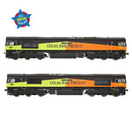 Bachmann 50-004A OO Gauge Class 66/8 66850 'David Maidment OBE' Colas Rail Freight