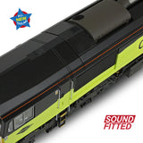 Bachmann 50-004ASF OO Gauge Class 66/8 66850 'David Maidment OBE' Colas Rail Freight (Sound Fitted)