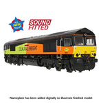 Bachmann 50-004SF OO Gauge Class 66/8 66847 'Terry Baker' Colas Rail Freight (Sound Fitted)