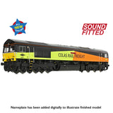 Bachmann 50-004SF OO Gauge Class 66/8 66847 'Terry Baker' Colas Rail Freight (Sound Fitted)