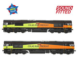 Bachmann 50-004SF OO Gauge Class 66/8 66847 'Terry Baker' Colas Rail Freight (Sound Fitted)