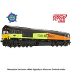 Bachmann 50-004SFX OO Gauge Class 66/8 66847 'Terry Baker' Colas Rail Freight (Sound Fitted Deluxe)