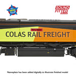 Bachmann 50-004SFX OO Gauge Class 66/8 66847 'Terry Baker' Colas Rail Freight (Sound Fitted Deluxe)