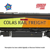 Bachmann 50-004SFX OO Gauge Class 66/8 66847 'Terry Baker' Colas Rail Freight (Sound Fitted Deluxe)