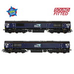 Bachmann 50-009SF OO Gauge Class 66/3 66304 DRS Compass (Small Logo) (Sound Fitted)
