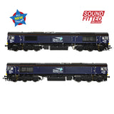 Bachmann 50-009SFX OO Gauge Class 66/3 66304 DRS Compass (Small Logo) (Sound Fitted Deluxe)