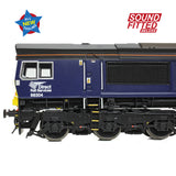 Bachmann 50-009SFX OO Gauge Class 66/3 66304 DRS Compass (Small Logo) (Sound Fitted Deluxe)