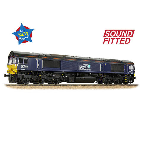 Bachmann 50-009SF OO Gauge Class 66/3 66304 DRS Compass (Small Logo) (Sound Fitted)