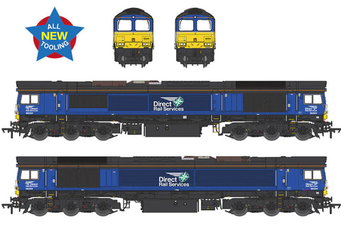 Bachmann 50-009 OO Gauge Class 66/3 66304 DRS Compass (Small Logo)