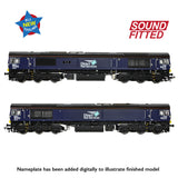 Bachmann 50-010SF OO Gauge Class 66/4 66422 'Max Joule 1958-1999' DRS Compass (Small Logo) (Sound Fitted)