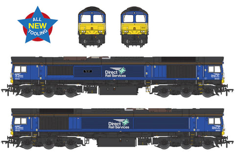 Bachmann 50-010 OO Gauge Class 66/4 66422 'Max Joule 1958-1999' DRS Compass (Small Logo)