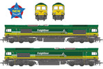 Bachmann 50-012SF OO Gauge Class 66/6 66601 Freightliner 60 1965-2025 Freightliner Green (Sound Fitted)