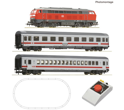 Roco 5100016 HO Gauge DBAG BR218 Diesel Passenger Train Set VI