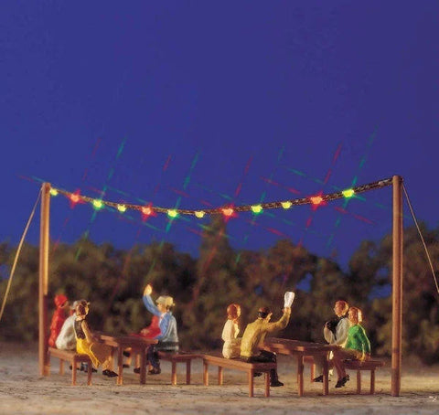 Busch 5408 HO/OO Gauge Garden Party Lights