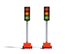 Busch 5451 HO/OO Gauge Temporary Traffic Lights