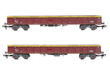 Branchline 57-004 OO Gauge MLA Bogie Open Wagon (Ex-EWS) DB Cargo WEATHERED