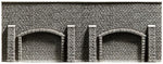 Noch 58058 HO/OO Gauge Arcade Wall Profi Hard Foam 33.5x12.5cm