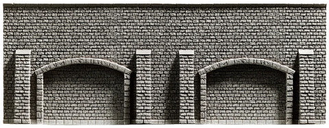 Noch 58058 HO/OO Gauge Arcade Wall Profi Hard Foam 33.5x12.5cm