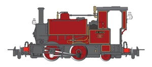 Bachmann 59105 OO-9 Gauge Hughes/Falcon 0-4-2St - Sir Haydn - Red