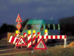 Busch 5937 HO/OO Gauge Construction Site Warning Beacons Set