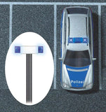 Busch 5938 HO/OO Gauge Blue Flashing Light Set