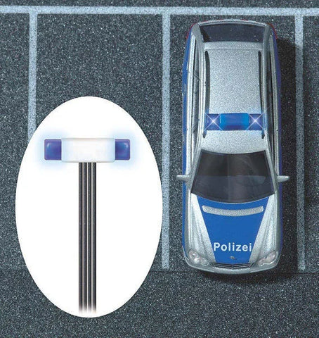 Busch 5938 HO/OO Gauge Blue Flashing Light Set