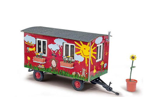 Busch 59933 HO/OO Gauge Wooden Garden Trailer