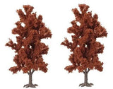 Busch 6958 HO Gauge 2 Red Beech Trees