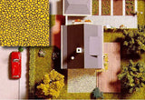 Busch 7037 HO/OO Gauge Crazy Paving Card Sheets (2)