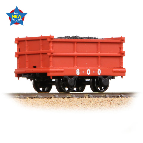 Bachmann 73-030 NG7 Gauge Dinorwic Coal Wagon Red [WL]