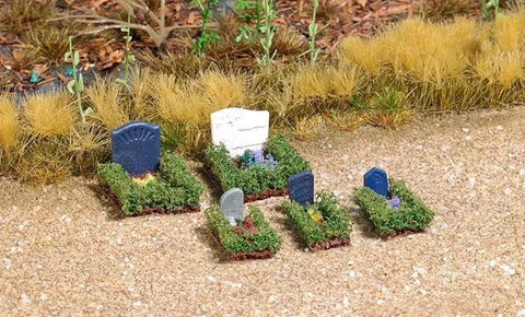 Busch 7686 HO/OO Gauge Mini Scene Graves