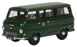 Oxford Diecast 76FDE016 1:76/OO Gauge Ford 400e Minibus London Fire Brigade Green