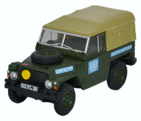 Oxford Diecast 76LRL001 1:76/OO Gauge Land Rover 1/2 Ton Lightweight UN