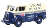 Oxford Diecast 76MJ013 1:76/OO Gauge Morris J Type Van Lyons Ice Cream