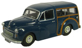 Oxford Diecast 76MMT002 1:76/OO Gauge Morris Minor Traveller Trafalgar Blue