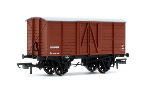 Oxford Rail 76BAN002B OO Gauge GE Banana Van  BR E632896