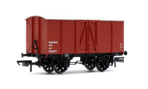 Oxford Rail 76BAN003 OO Gauge GE Banana Van LNER (Post 1937) 632877