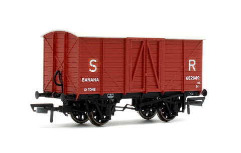 Oxford Rail 76BAN004 OO Gauge GE Banana Van Patched SR 632849