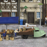 Busch 7707 HO/OO Gauge Stall with Potatoes