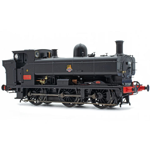Accurascale 2888DCC OO Gauge 5700 Class Pannier - 7714 - Early Emblem Black (DCC SOUND)