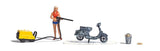 Busch 7833 HO/OO Gauge Scooter Wash