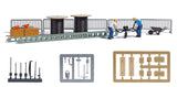 Busch 7834 HO/OO Gauge Earth Drill with Figures