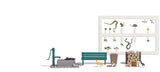 Busch 7921 HO/OO Gauge Cats