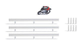 Busch 7940 HO/OO Gauge Super Racer Motorbike